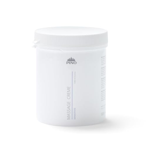 PINO Sensitive Massagecreme für zarte Haut im Entspannungsbereich mit 1.000 ml