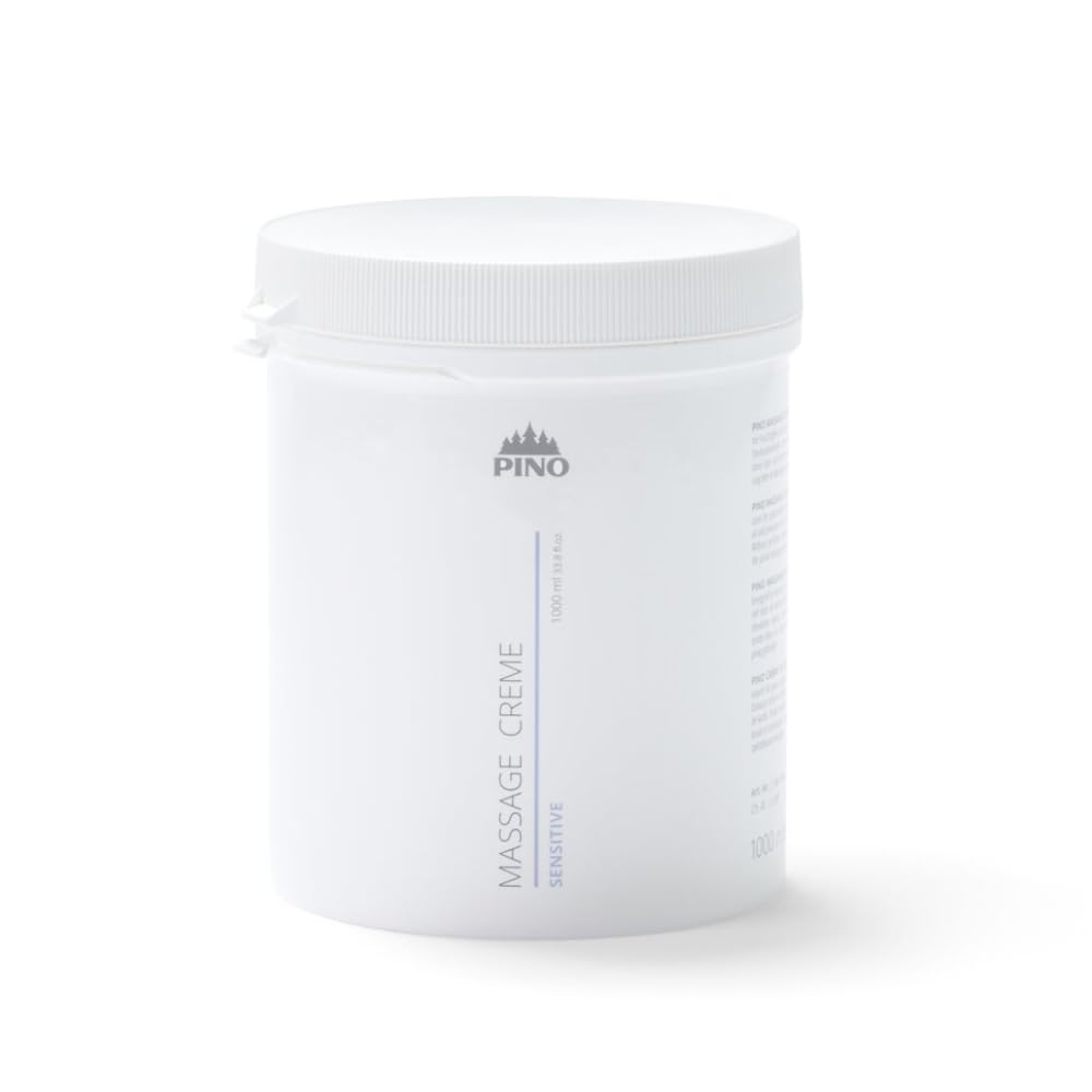 PINO Sensitive Massagecreme für zarte Haut im Entspannungsbereich mit 1.000 ml